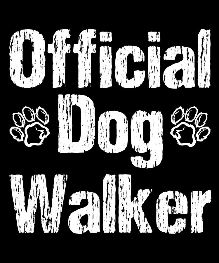 Official Dog Walker 2 Digital Art by Lin Watchorn
