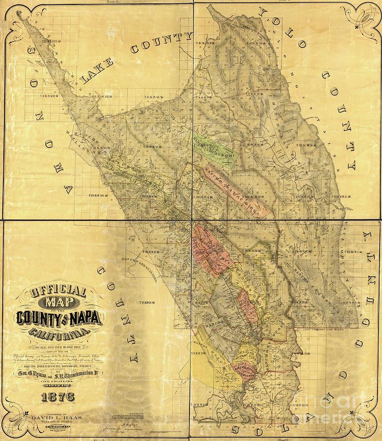 Napa County Map