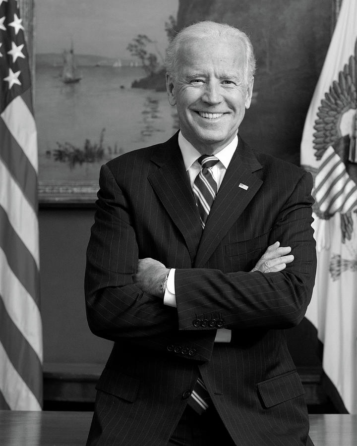 Official Portrait Of Joe Biden Painting By Official White House Photo   Official Portrait Of Joe Biden Official White House Photo 