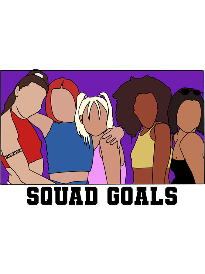 Official Spice Girls Squad Goals To Perform Graphic Tee Digital Art by ...