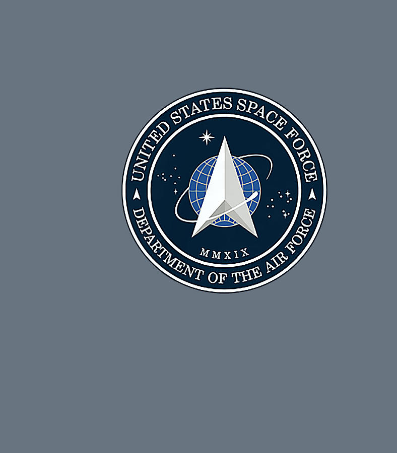 Official United States Space Force USSF Military Patch Digital Art by ...