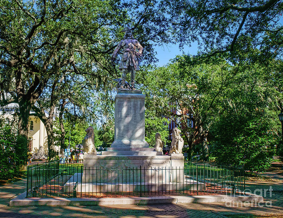 Oglethorpe Monument by Nick Zelinsky Oglethorpe Monument by Nick Zelinsky