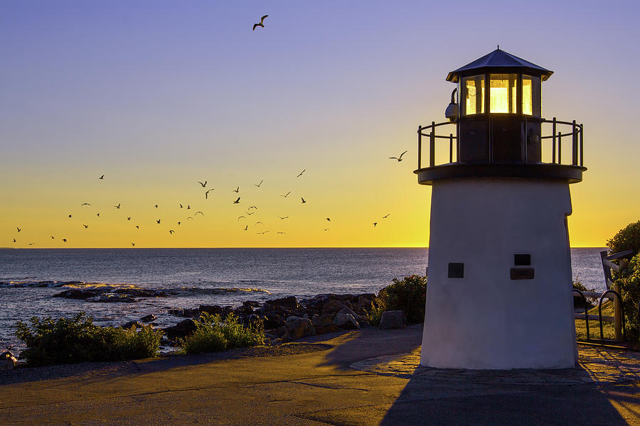 Ogunquit Lighthouse Photograph by White Mountain Images