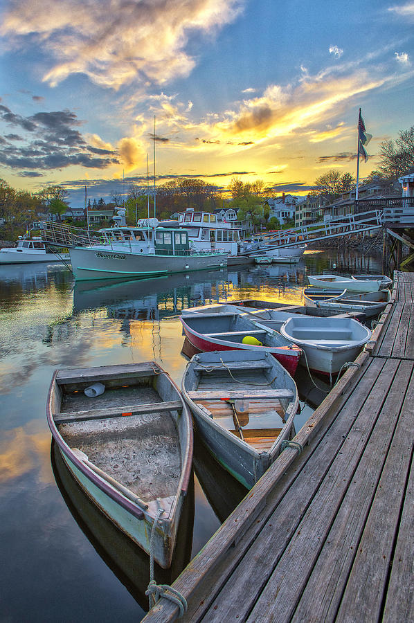 Ogunquit Maine Harbor Scenery Photograph by Juergen Roth