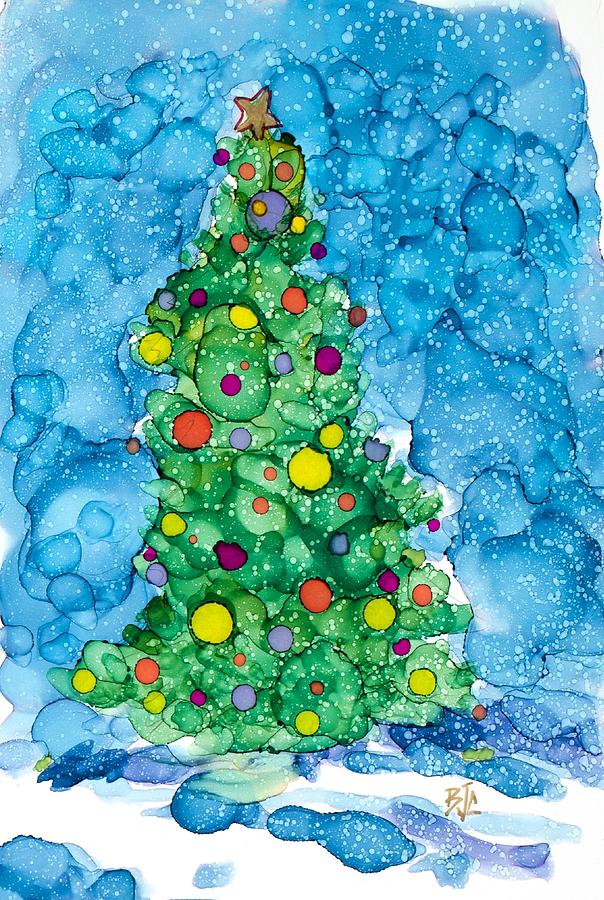 Oh Christmas Tree Painting