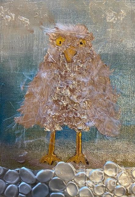 Oh Cluck Mixed Media by Kathy Bee