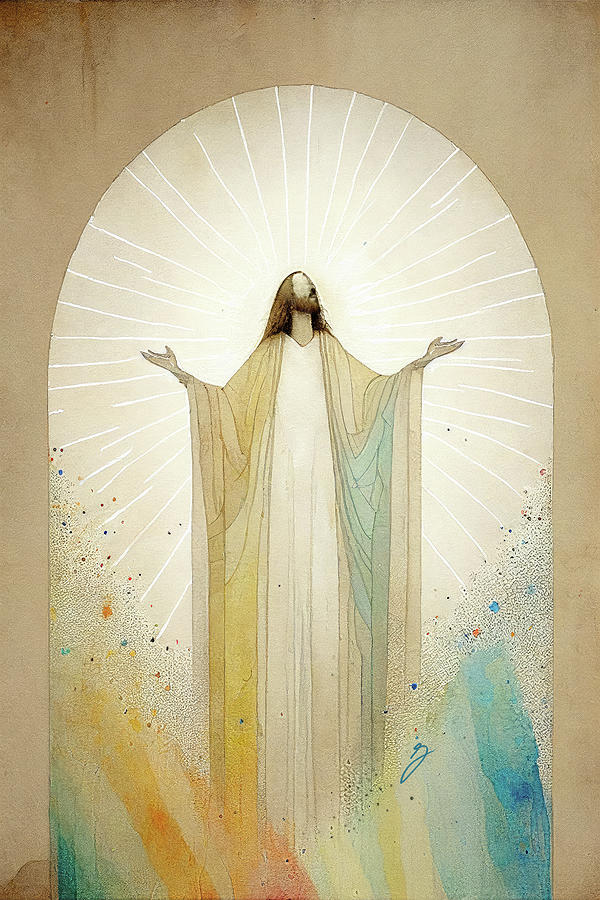 Oh Father, Glorify Thou Me Painting by Greg Collins