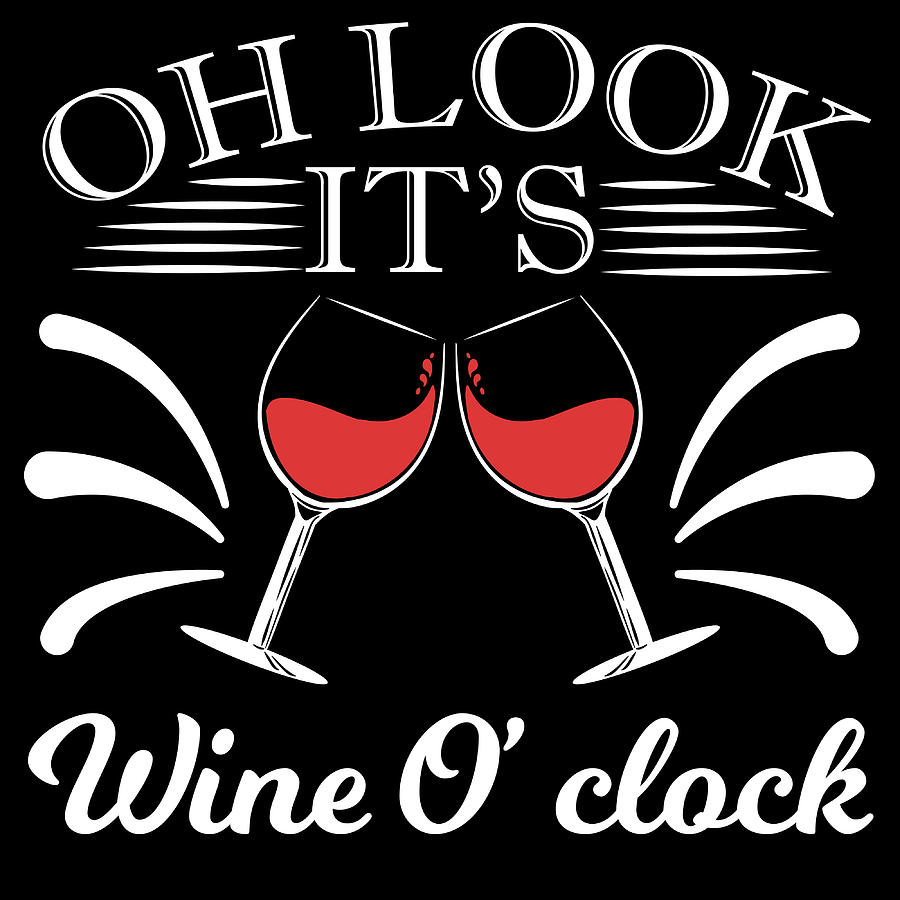 wine oclock shirt