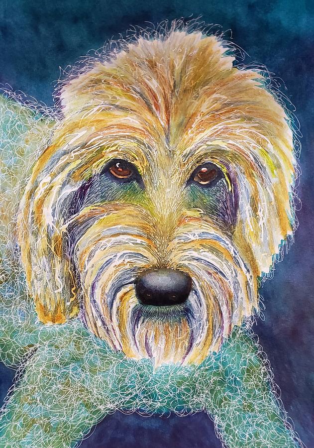 Oh Lucy Painting by Kim Shuckhart Gunns