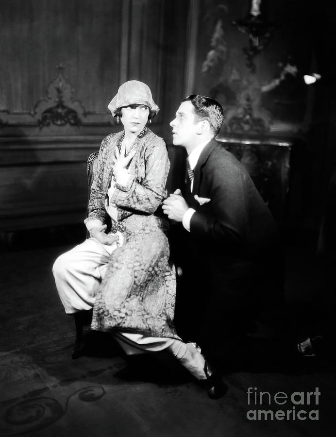 Oh Mama - 1925 - Alice Brady  Photograph by Sad Hill - Bizarre Los Angeles Archive
