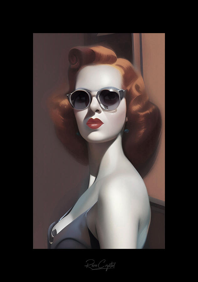 Oh, There Is Something About A Redhead 4 Digital Art by Rene Crystal ...