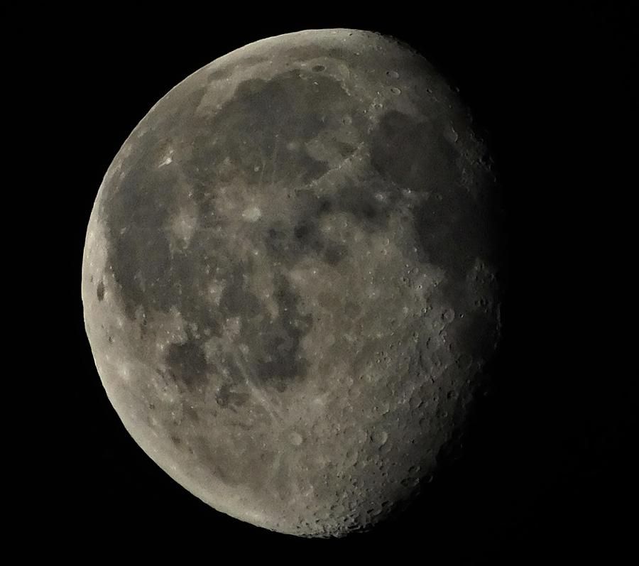 - Ohio Moon Photograph by THERESA Nye