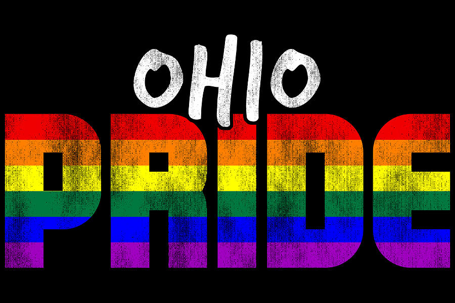 Ohio Pride LGBT Flag Digital Art by Patrick Hiller Fine Art America