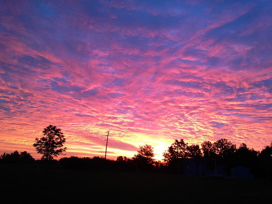 Ohio September Sunset Photograph By Rita Oakleaf - Pixels