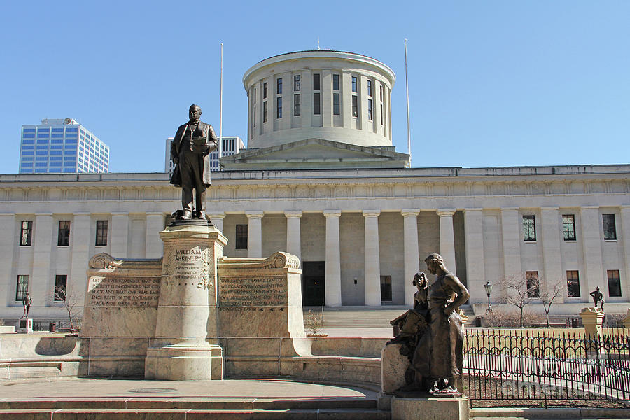 Ohio State Capitol 0894 Photograph by Jack Schultz