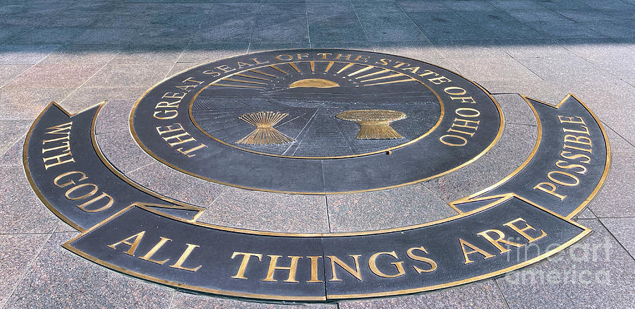 Ohio State Seal 2421 Photograph by Jack Schultz