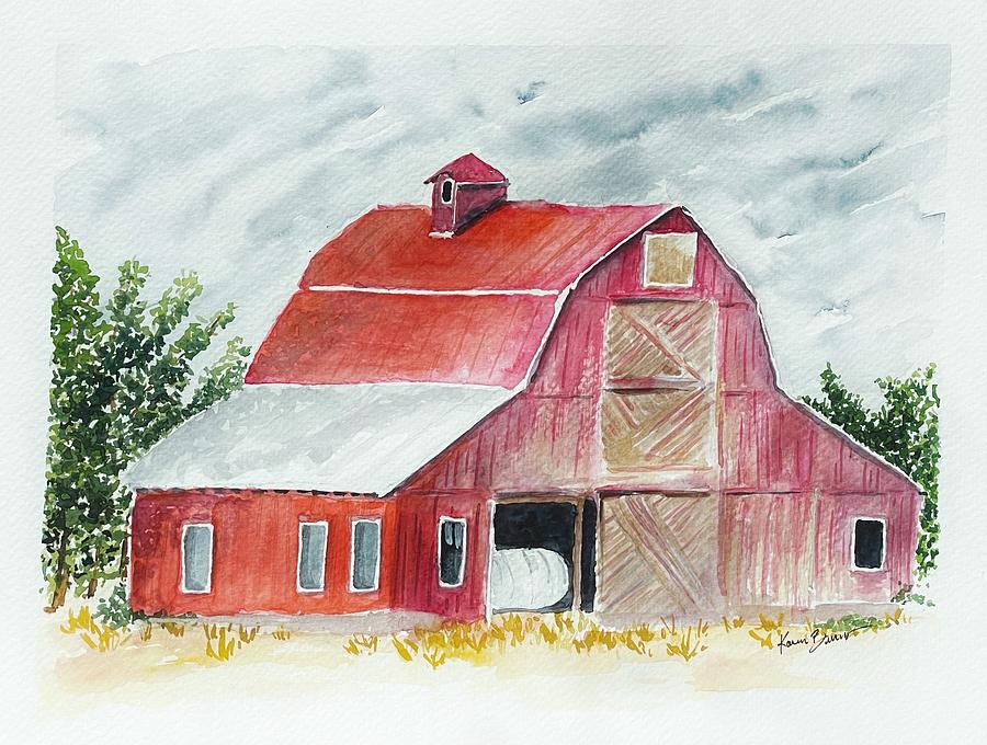 Ohio Summer Farm Painting by Karen Burns - Fine Art America