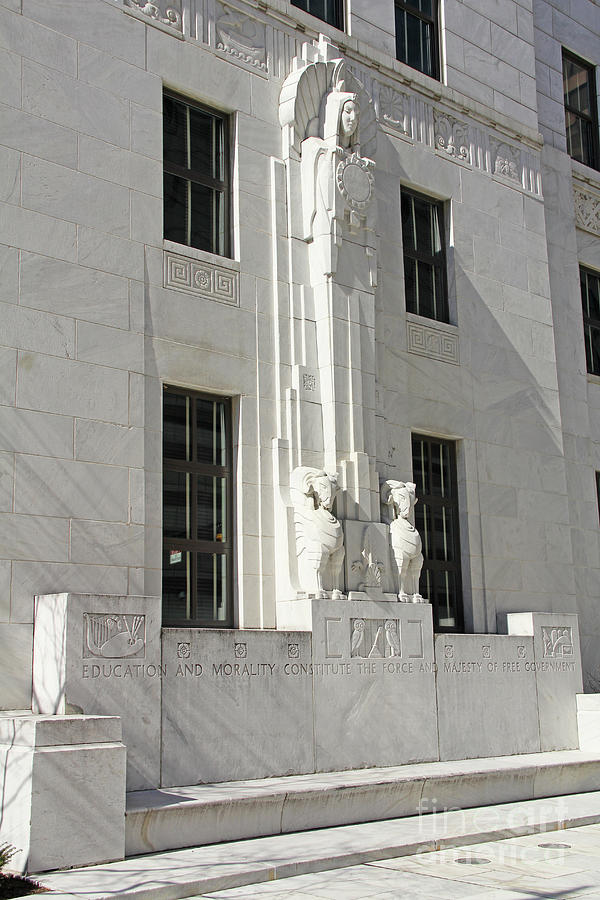 Ohio Supreme Court Statue 0890 Photograph by Jack Schultz