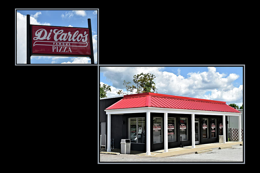 Sign Photograph - Ohio Valley Pizza by Kathy K McClellan