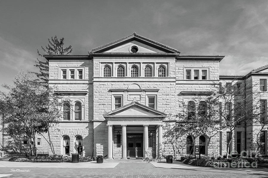 Architecture Photograph - Ohio Wesleyan University Slocum Library  by University Icons