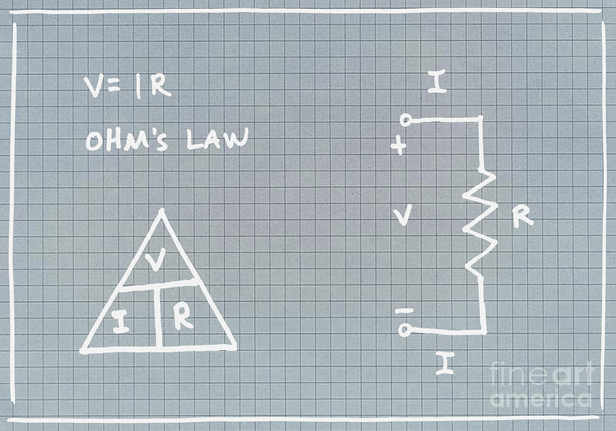 Ohms Law Drawing by Arlissa Vaughn