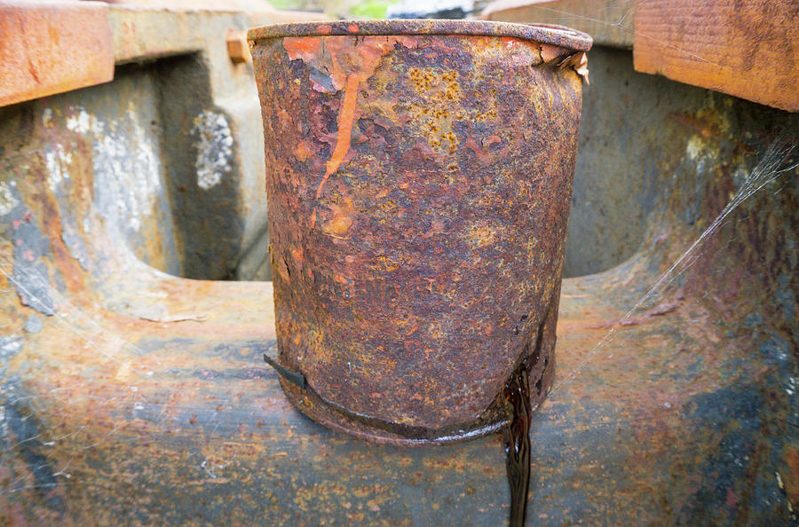 Oil Can Photograph by Peggy McCormick