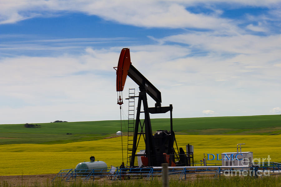 Oil Rig Alberta Photograph by Donna L Munro | Pixels