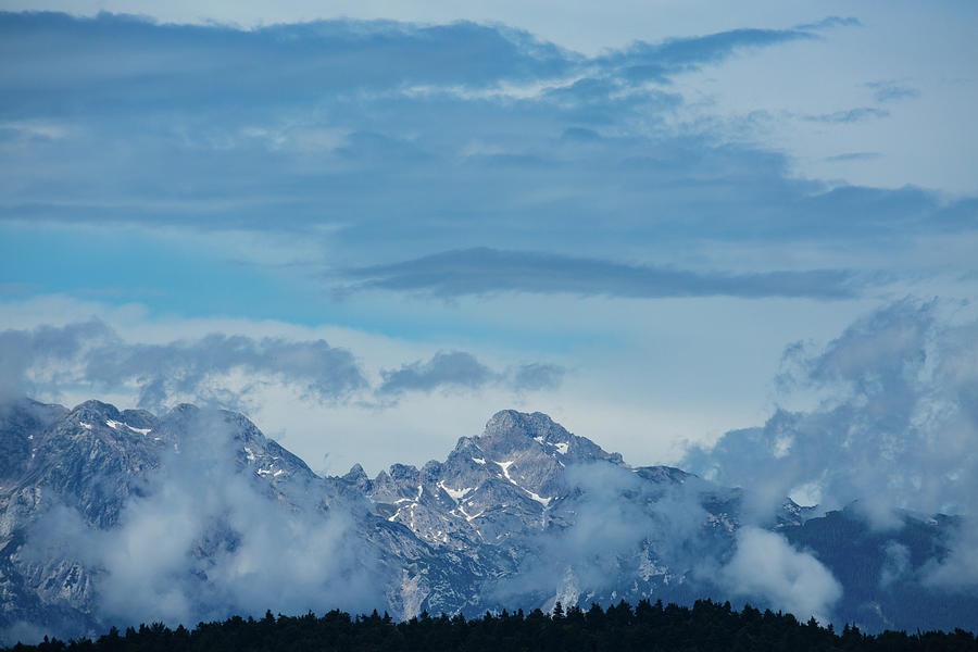 Ojstrica mountain peak, Kamnik Alps, Slovenia. Photograph by Ian Middleton
