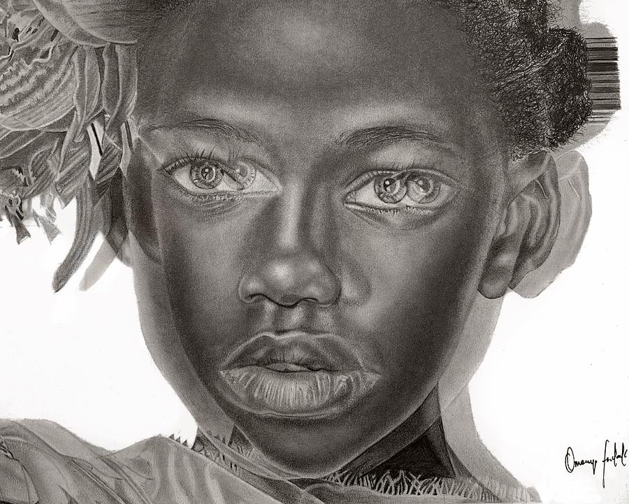 Oju Meji Drawing by Omoniyi Fredrick - Fine Art America