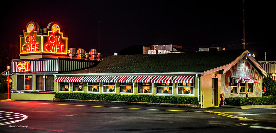 Ok Cafe Classic Eatery 2 Atlanta Buckhead Ga Architectural Art Photograph