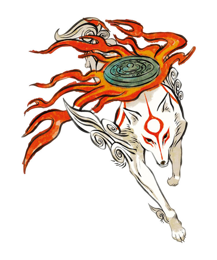 Okami Art  Okami, Amaterasu, Artwork