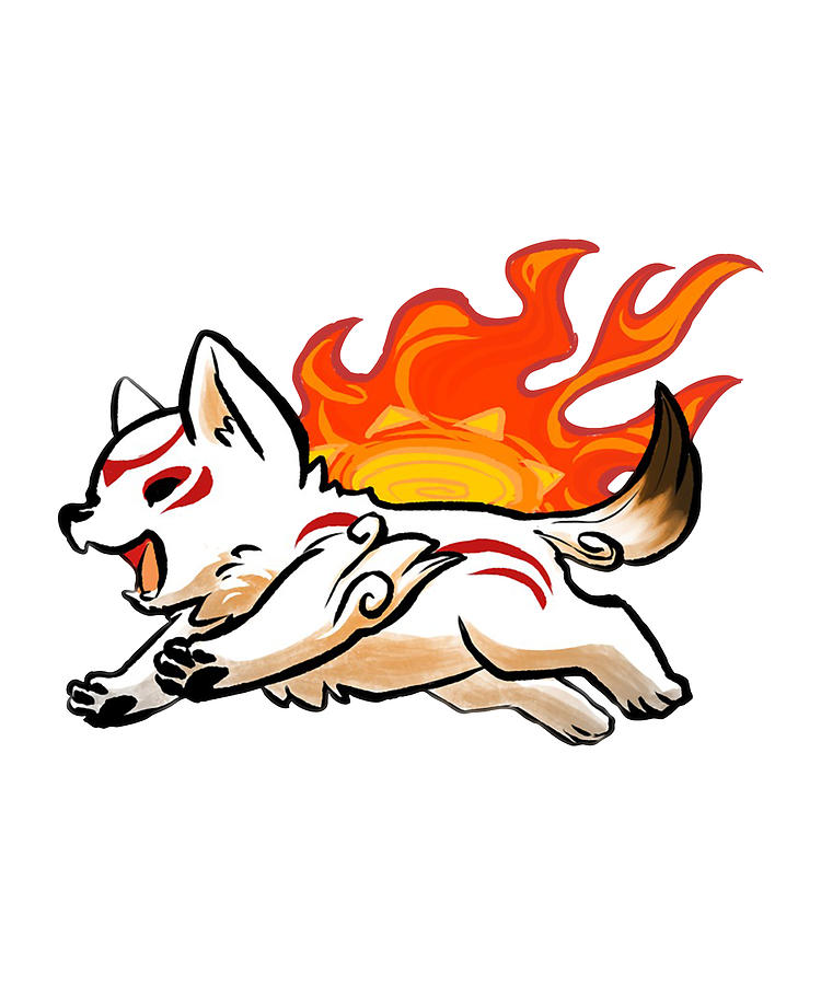 Okami Art  Okami, Amaterasu, Artwork