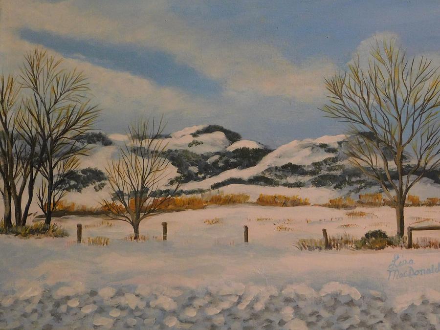Okanagan Valley Painting by Lisa MacDonald
