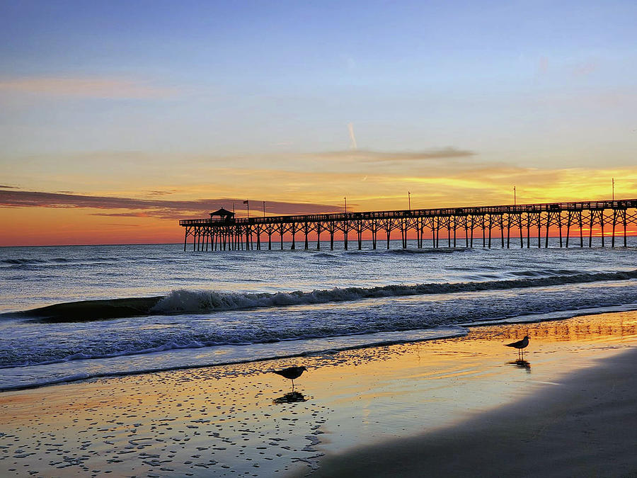 Oki Pier Photograph By Sunsets By Jane 