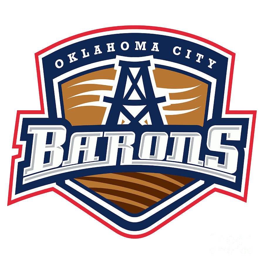 Oklahoma City Barons Digital Art by Alyra Bang