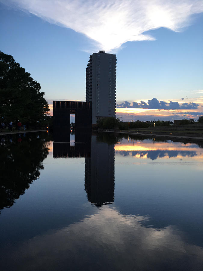 Oklahoma City National  Memorial Photograph by Rich Clewell