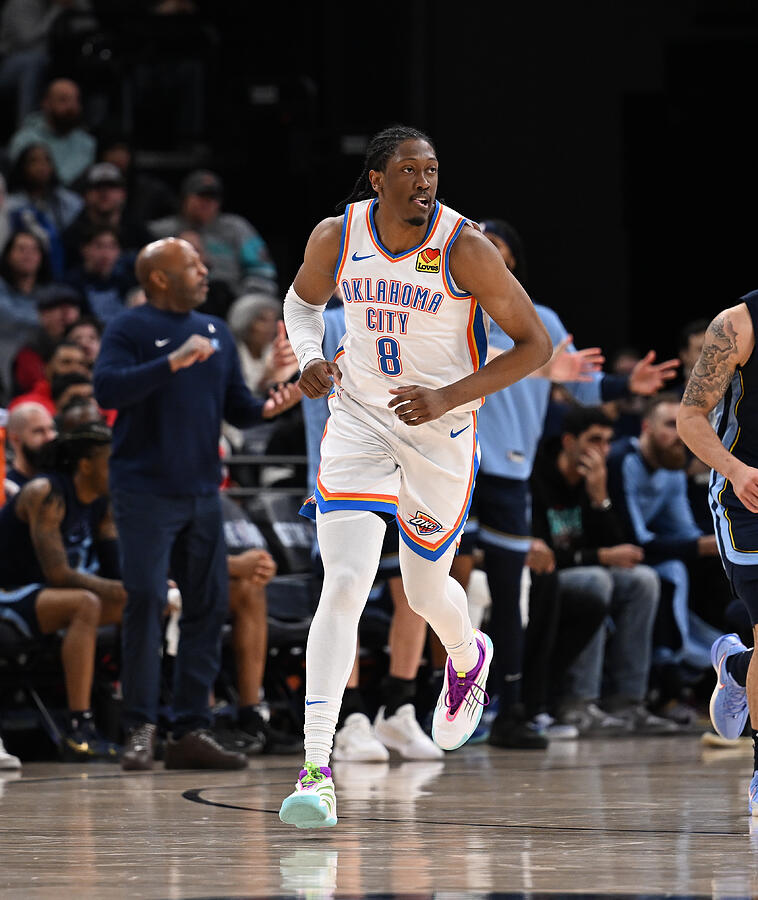 Oklahoma City Thunder v Memphis Grizzlies Photograph by Grant Burke Oklahoma City Thunder v Memphis Grizzlies Photograph by Grant Burke