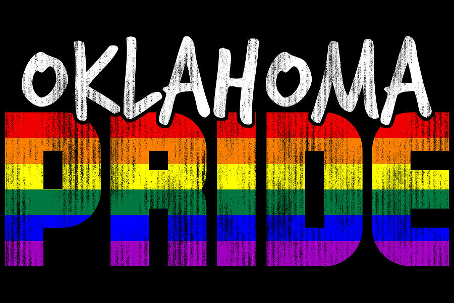 Oklahoma Pride LGBT Flag Digital Art by Patrick Hiller Fine Art America