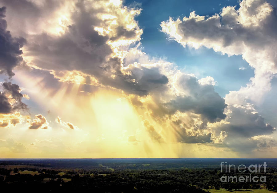 Oklahoma Skies Photograph by Sari ONeal