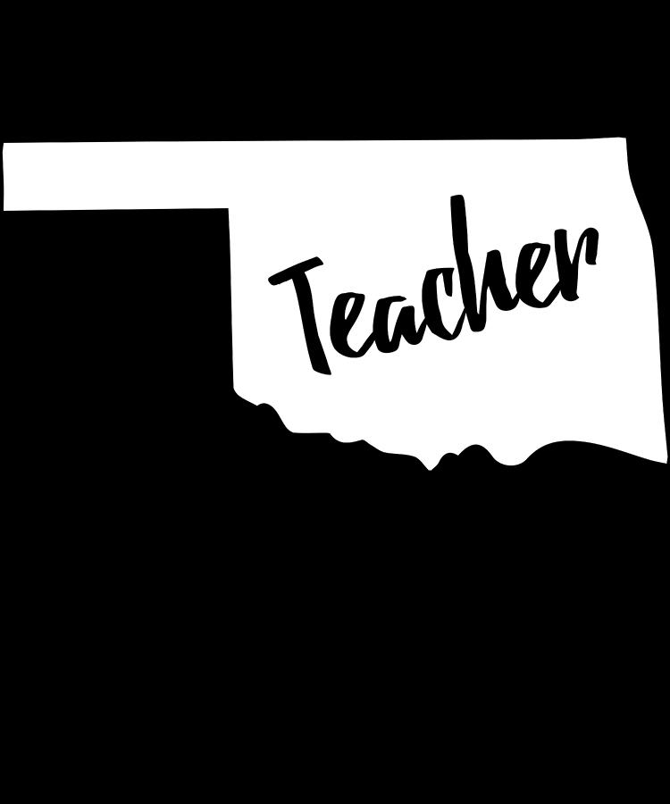 Oklahoma Teacher Digital Art by Flippin Sweet Gear
