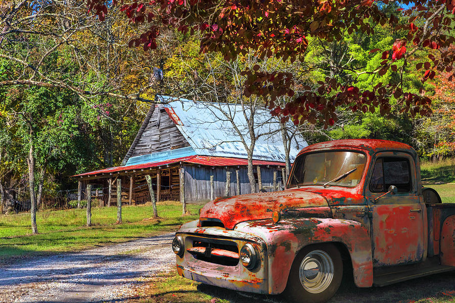 Ol Country Rust Photograph by Debra and Dave Vanderlaan