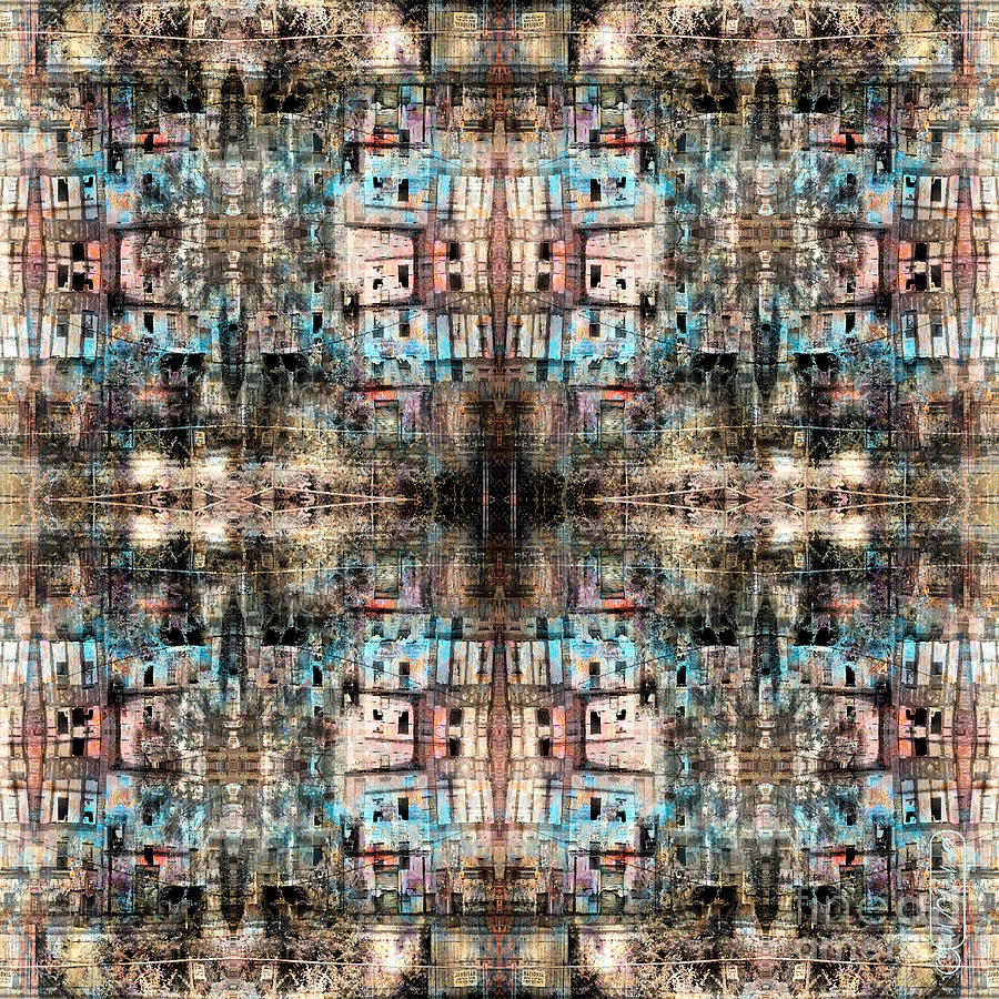 Pattern Digital Art - OL Image 1-3 by Walter Neal Pattern Digital Art - OL Image 1-3 by Walter Neal