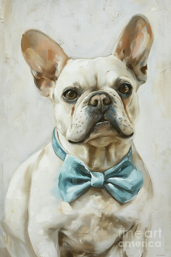 French Bulldog Painting - Olaf by Tina LeCour