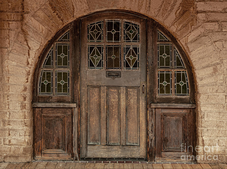 Old Archway and Door Photograph by Sandra Bronstein