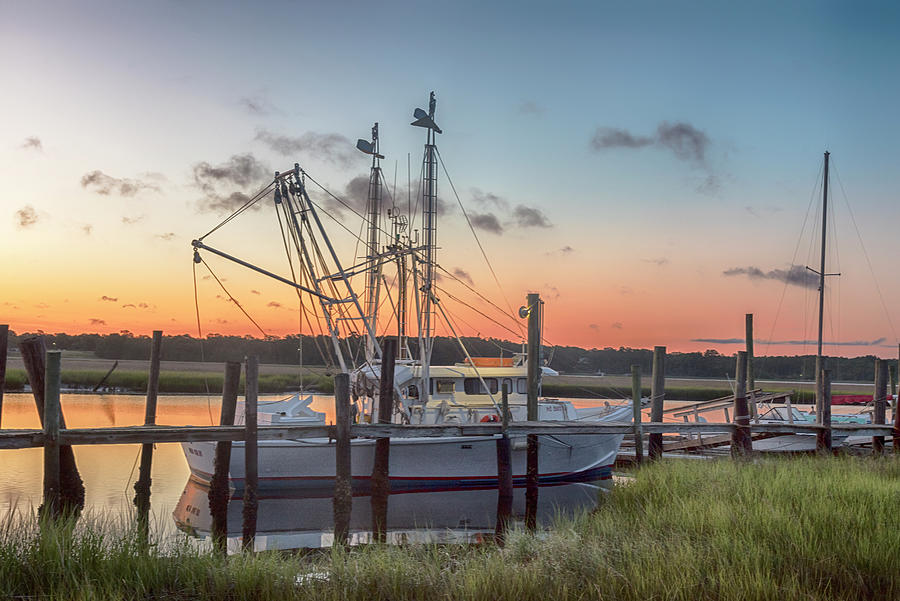 Old Baldy Shrimp Boat #5911 Photograph by Susan Yerry - Fine Art America