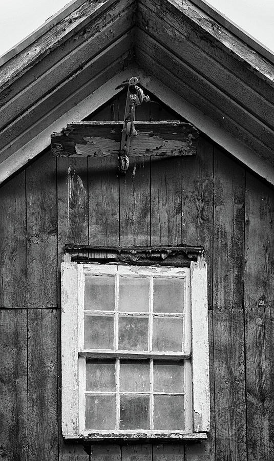 Old Barn and Window - Saline, Michigan USA - Photograph by Edward Shotwell