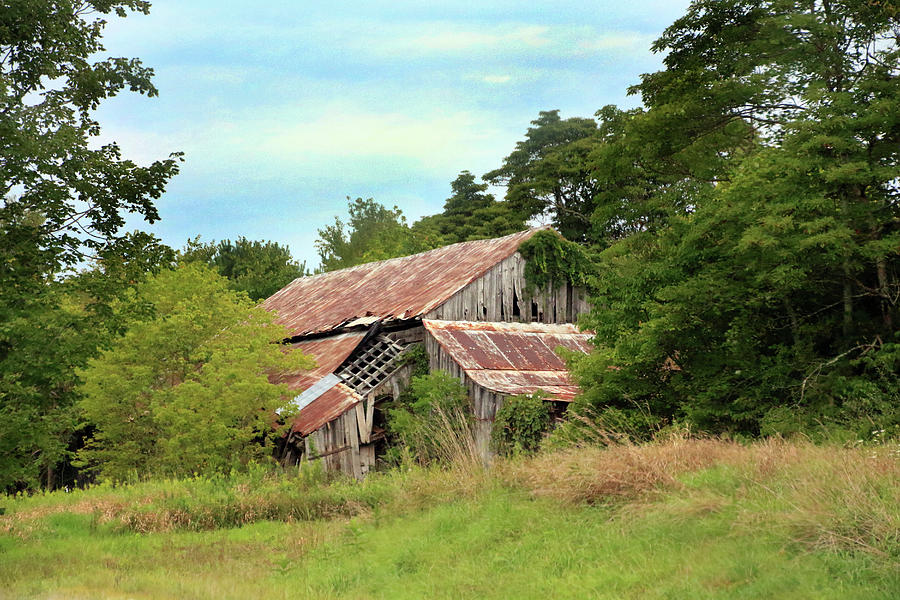 Old Barn Photograph by Angela Murdock