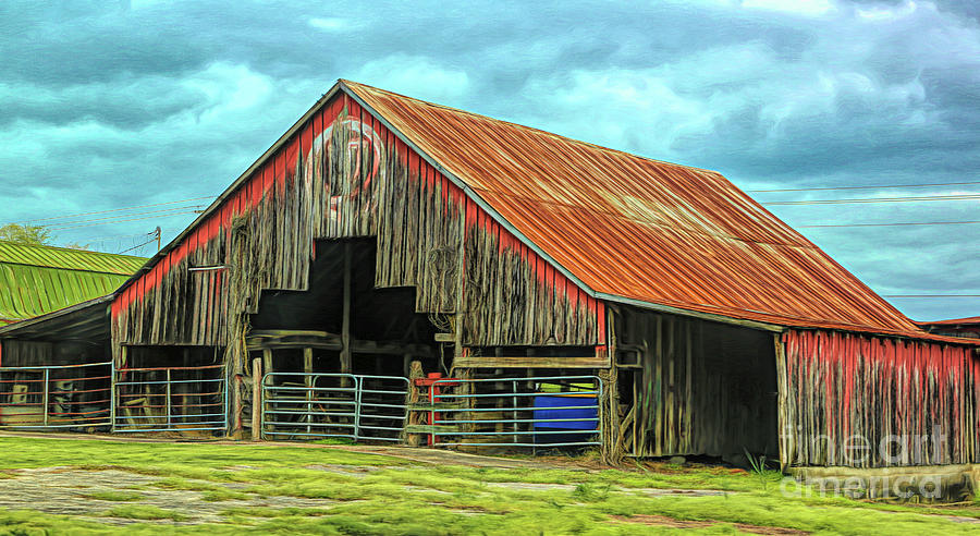 Old Barn Country Southeast USA  Photograph by Chuck Kuhn