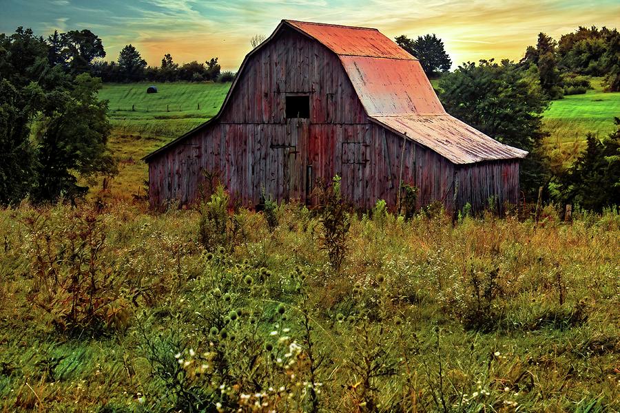 Old Barn Photograph by Deborah Grems