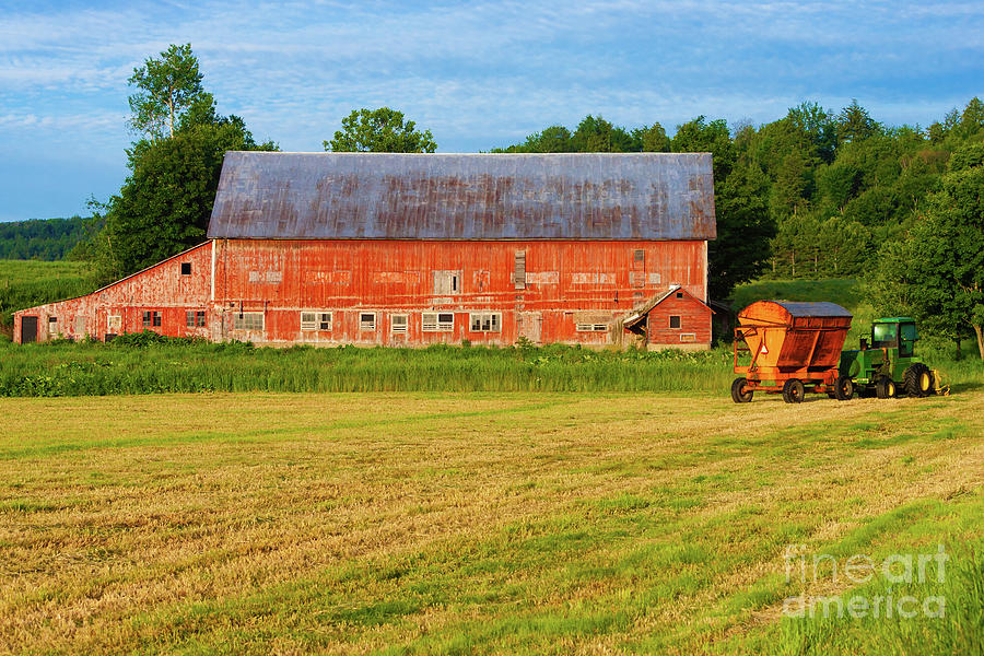 Old Barn Photograph By Don Landwehrle Fine Art America 6867